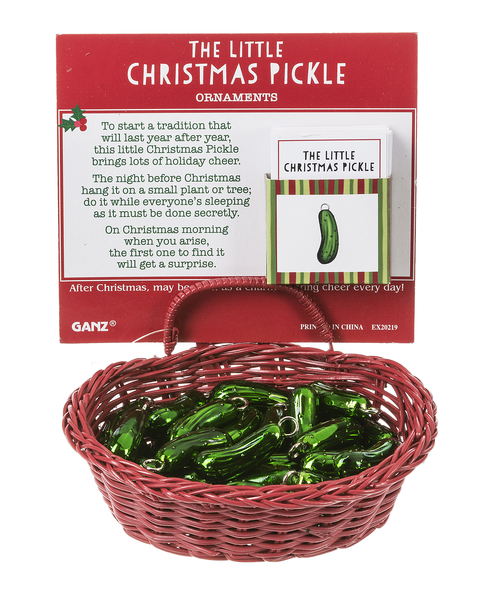 The Little Christmas Pickle Ornaments