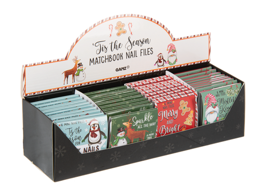 Tis the Season Matchbook Nail Files
