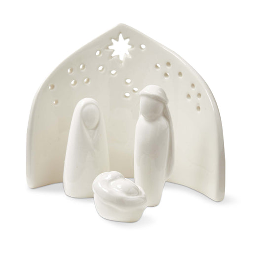 Ceramic Nativity Scene