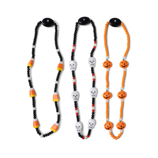 Spooky LITES! Light-Up Beaded Halloween Necklace