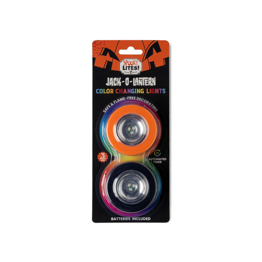 Spooky LITES! Jack-o-Lantern
Color Changing Lights