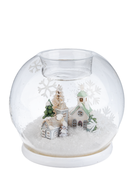 Tealight Holder - Winter Village