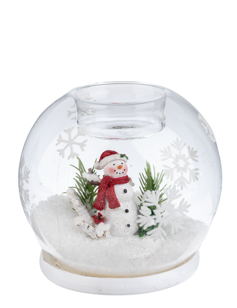 Tealight Holder - Snowman
