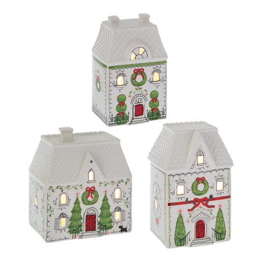 Led Holiday House Dolomite