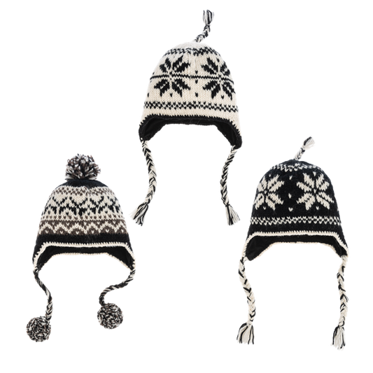 Nordic Knit Hats w/Tassel