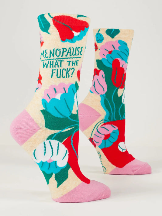 Menopause WTF? Women's Crew Socks
