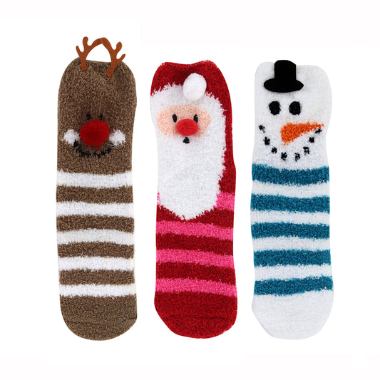Christmas Fuzzy Socks