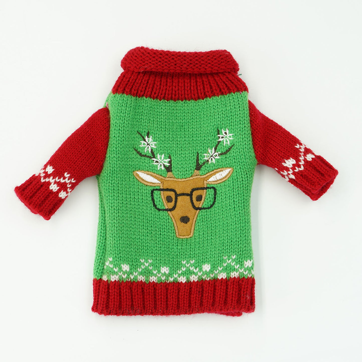 XMAS WINE BOTTLE UGLY SWEATER