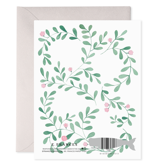 Thank You Vine Greeting Card