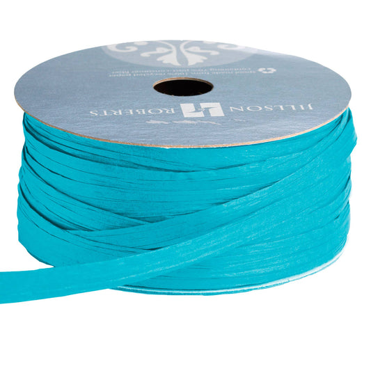 Turquoise Ribbon - Paper Raffia
