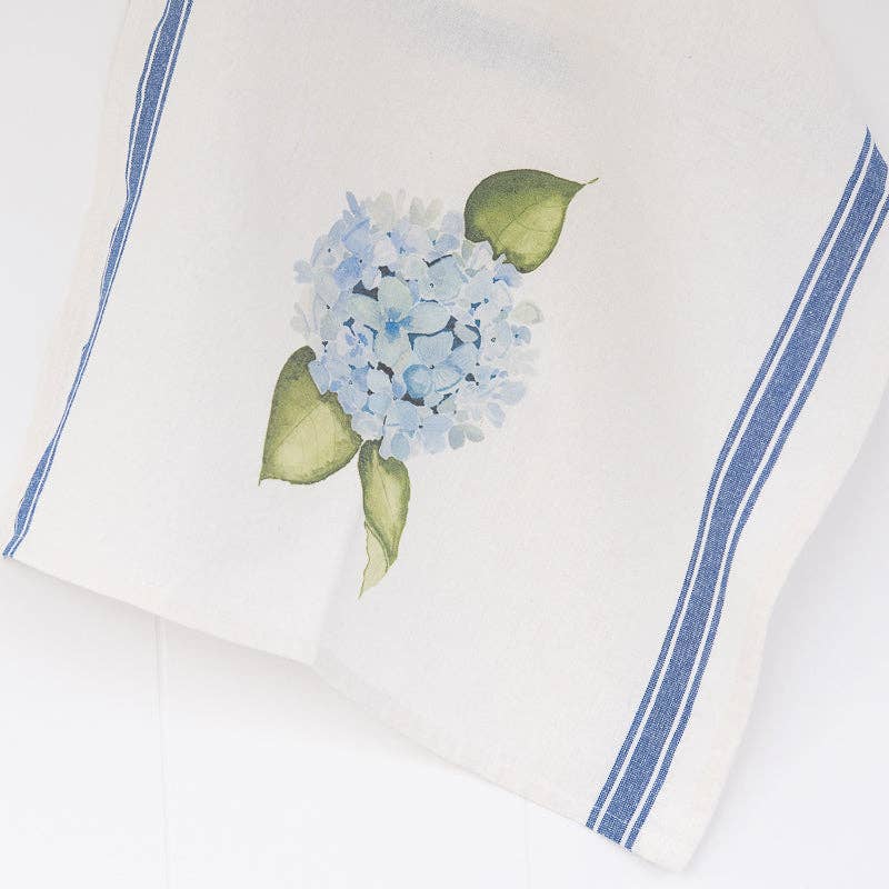 Hydrangea Tea Towel