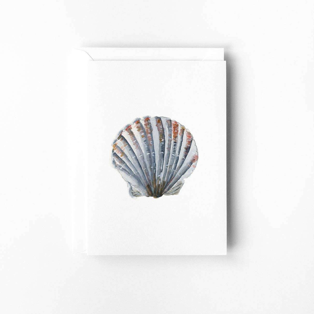 Scallop Shell Mini Note Card