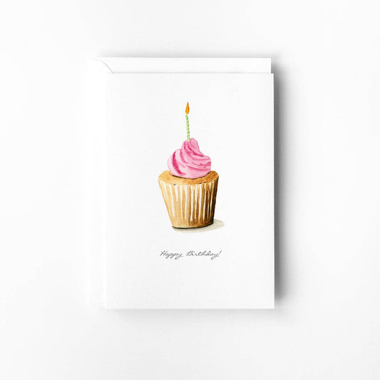 Cupcake Mini Note Card