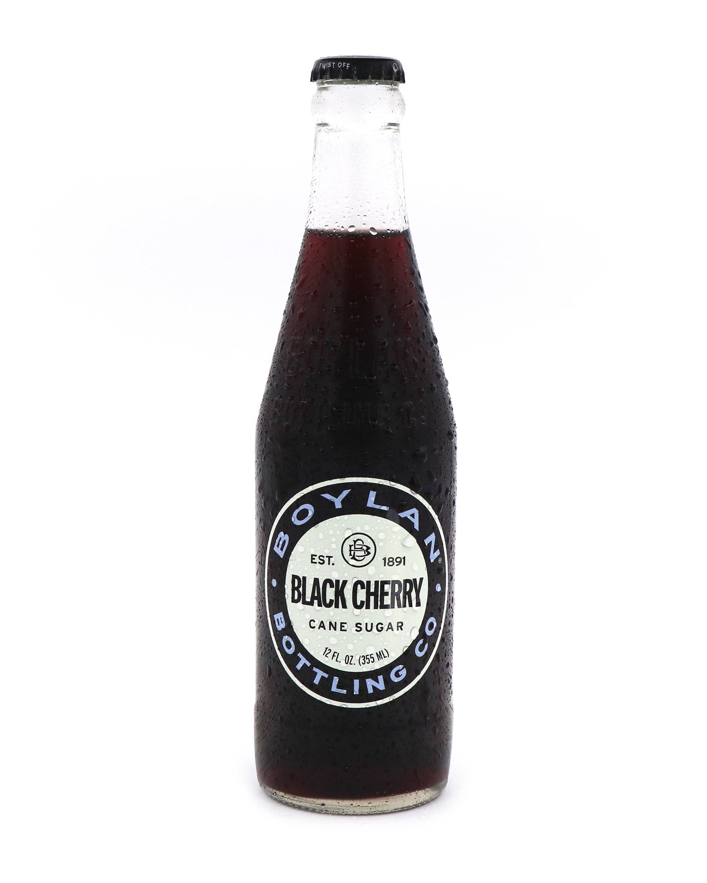 Boylan Black Cherry, 12 Fl oz, 12ct Bottles