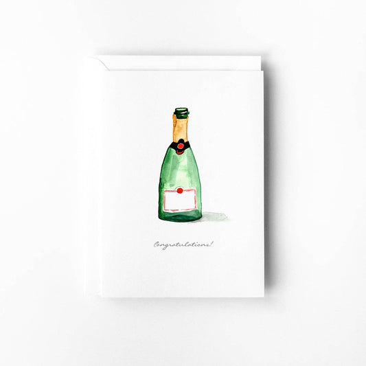 Champagne Mini Note Card