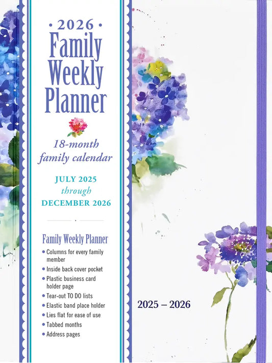 2026 Family Weekly Planner