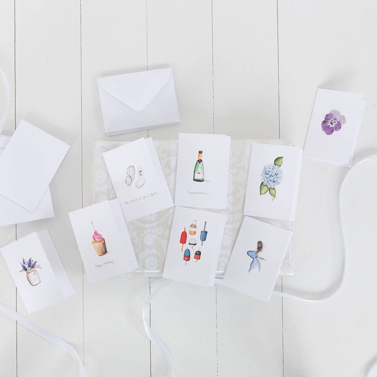 Oyster Mini Note Card