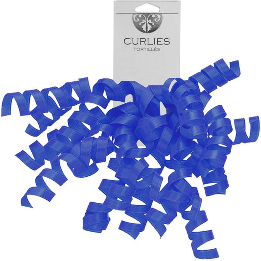 Royal Grosgrain Bow - Curlie