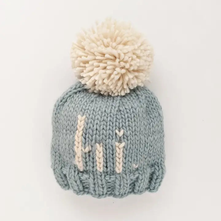 Hi. Hand Knit Beanie