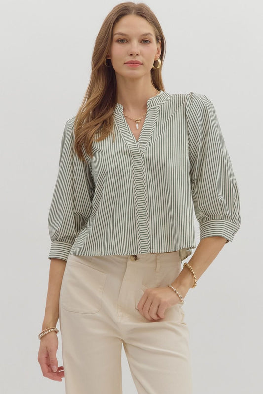 Harbor Stripe Top
