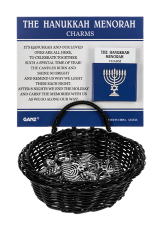 Hanukkah Menorah Charm
