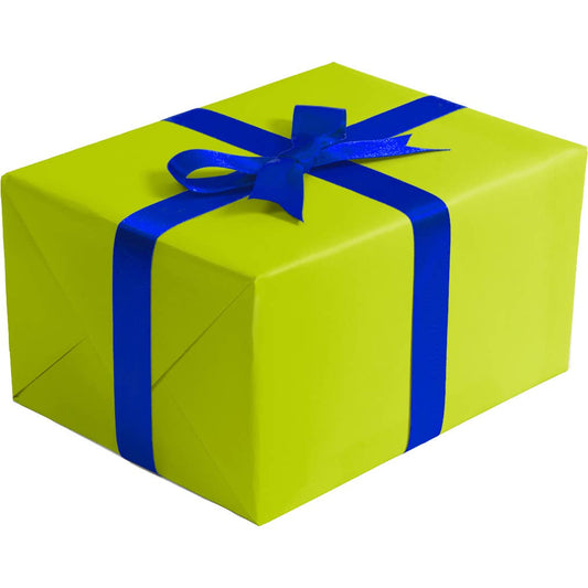 Lime Matte Gift Wrap - Roll
