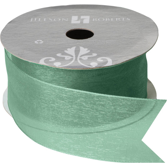 Mint Ribbon - Fancy Sheer 1 1/2"