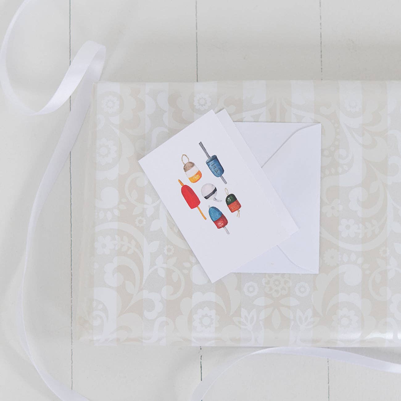 Buoys Mini Note Card