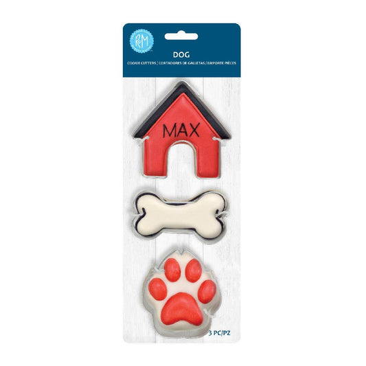 Dog 3 PC Cookie Cutter Carded Set