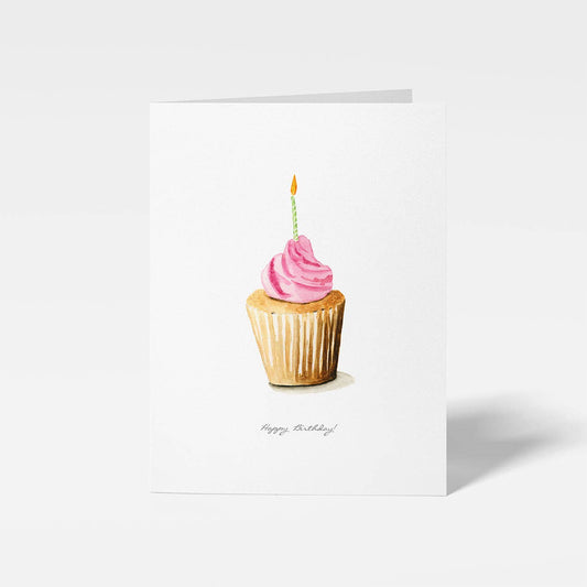 Cupcake Mini Note Card