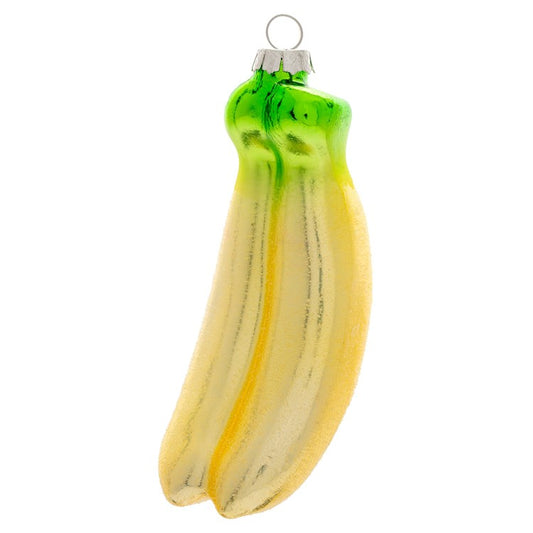BANANAS GLASS ORNAMENT (H25)