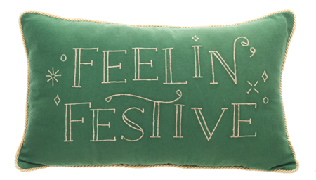 Holiday Pillow - Feelin' Festive
