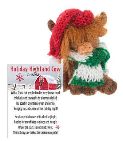 Highland Cow Charm
