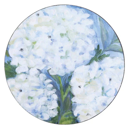 Blue Hydrangea Square Coaster -
Set of 4